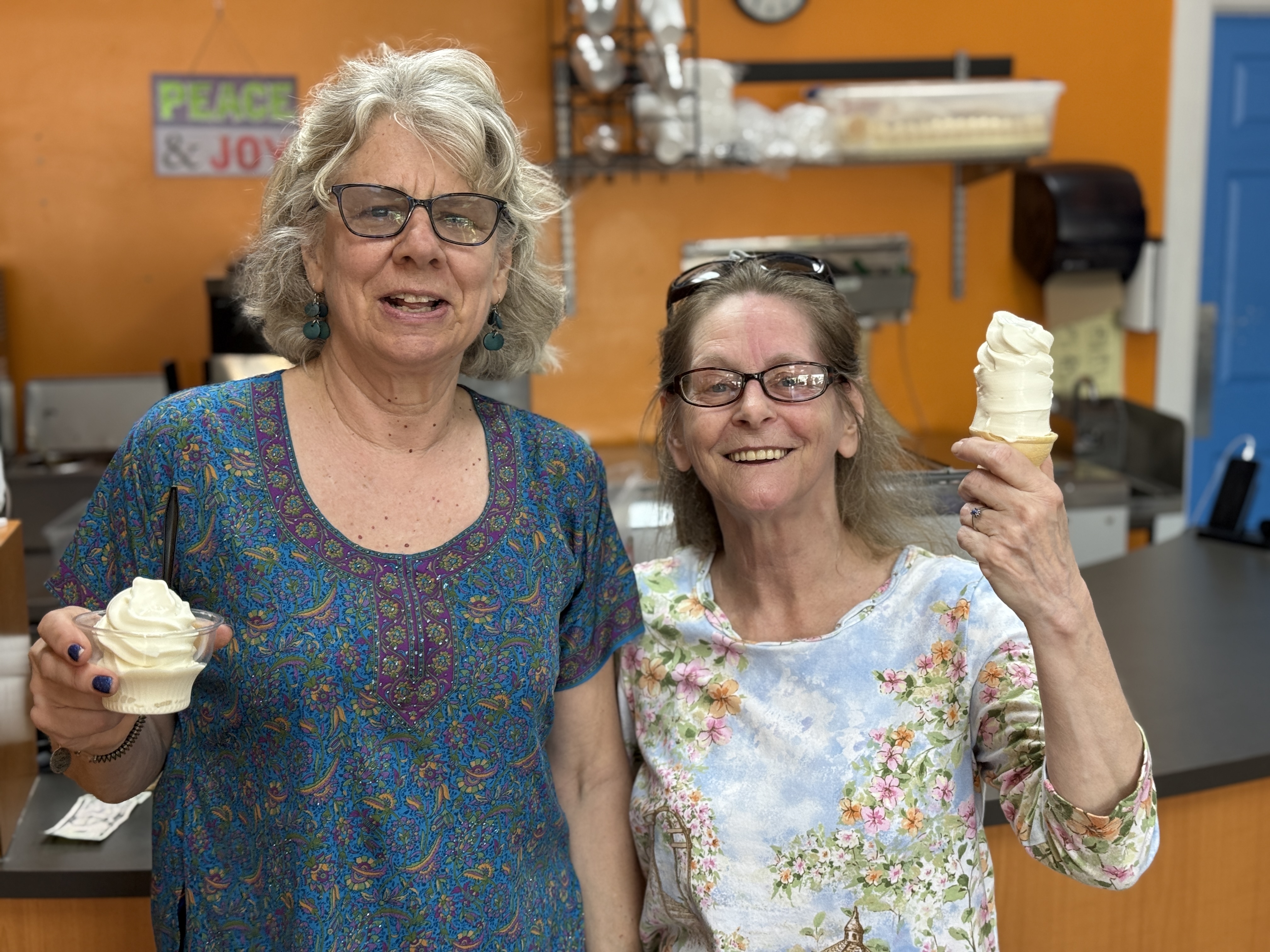 Happy customers at Cool J's